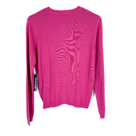 NWT Modcloth When Classic Calls Cardigan Jelly Roll Pink Size Small S NEW - Picture 10 of 13